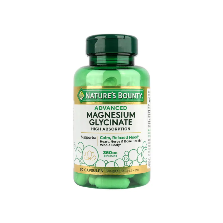 Natures Bounty Advanced Magnesium Glycinate 360Mg 90 Caps